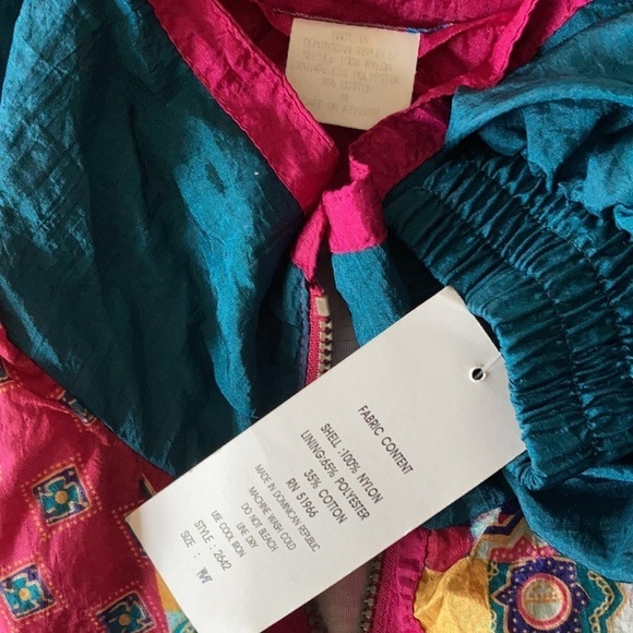 Nwt MISTY VALLEY VTG  90s sport light jacket MED - Picture 7 of 10